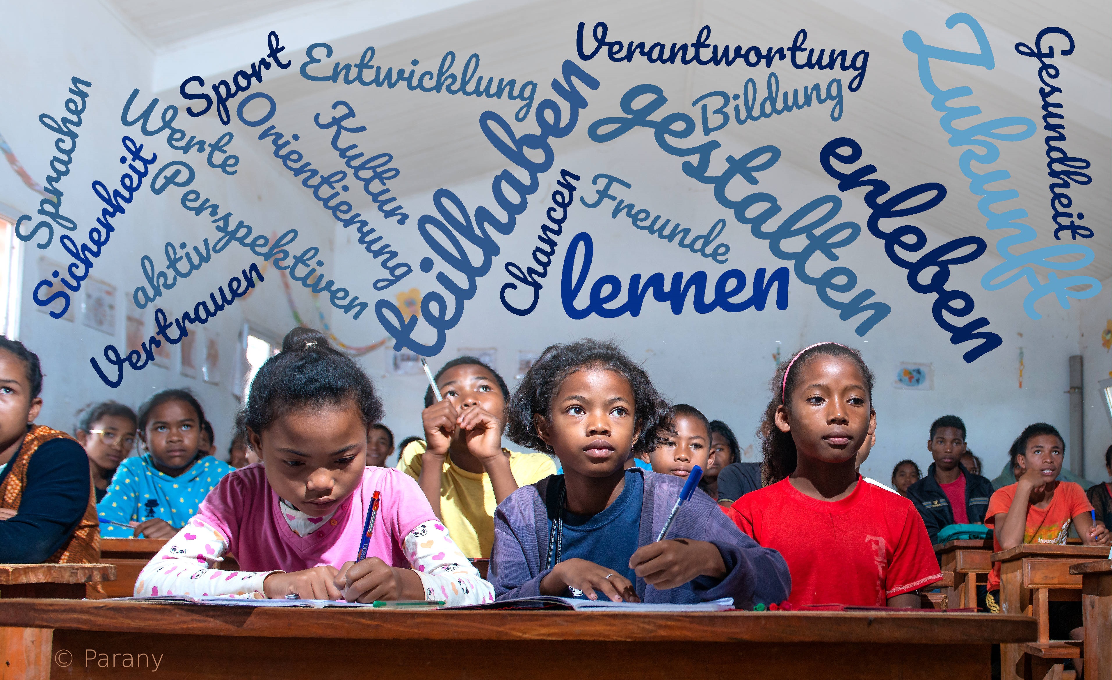 Schulkinder aus Madagaskar